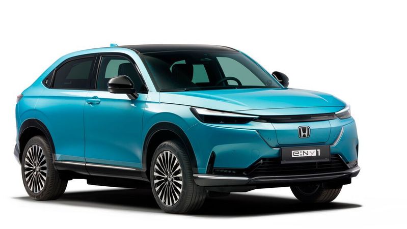 Ende des Jahres erweitert Honda sein Angebot an batterieelektrischen Fahrzeugen. Nach dem Kleinwagen Honda E bringen die Japaner den E-Ny1.(Bild:  Honda)