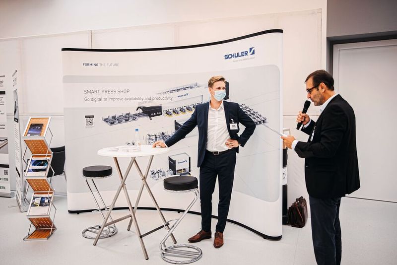 Impressionen der Fachtagung „Mehr Effizienz im Presswerk“ am 15. September 2021 in Würzburg. (Bild: VCG)