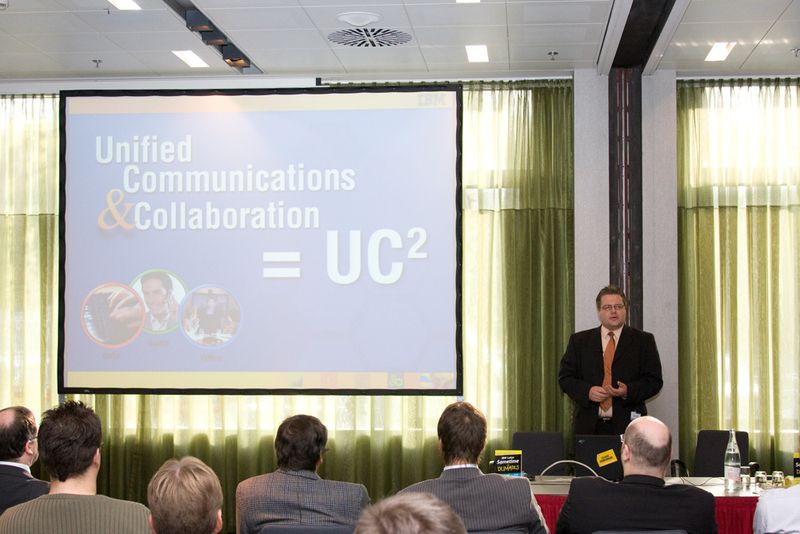 Aktuelle Markttrends wie »Unified Collaboration« wurden in den Breakout-Sessions behandelt. (Archiv: Vogel Business Media)