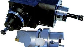 Bild 1: Stehendes und angetriebenes Werkzeug auf HSK-T-Basis. Bild: Mimatic (Archiv: Vogel Business Media)