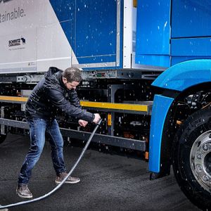 Der elektrische Lkw Mercedes E-Actros soll 2021 in Serie gehen.