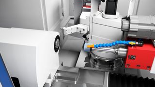 Der Schleifspindelstock mit 1× Innenschleifen 1× Aussenschleifen der neuen Studer S100. (Bild: Studer)