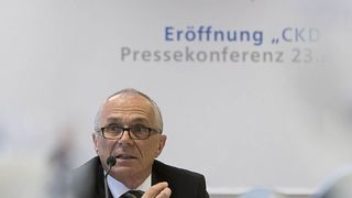 Audi-Markenlogistiker Dr. Michael Hauf freut sich über die stimmigen Rahmenbedingungen am CKD-Standort im Duisburger Hafen. (Bild: Duisport/Frank Reinhold)