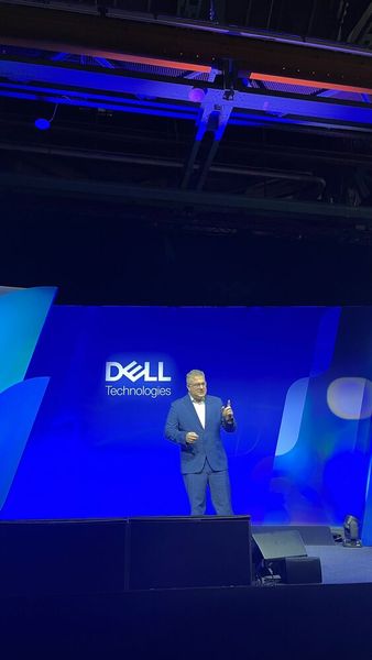 Tim van Wasen, Managing Director Dell DACH, eröffnete das Forum mit einer spannenden Keynote. (Bild: Vogel IT-Medien GmbH)
