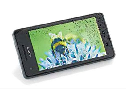 Das Display des Sony Xperia V ist 4,3 Zoll groß. (Bild: Aldi Süd)
