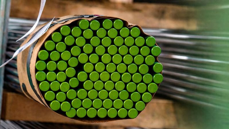 Der Green Power Premium Steel ist eingestuft in der Klasse LESS A(Bild:  GMH Gruppe)