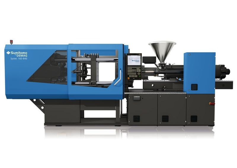 Die Systec Multi deckt laut Hersteller alle Varianten der Mehrkomponenten-Spritzgießens ab. Auf der Fakuma zeige Sumitomo (SHI) Demag die Produktion einer Dekorblende mit zweifelsfreier Rückverfolgbarkeit per DMC-Lasermarkierung und MES. (Sumitomo (SHI) Demag)