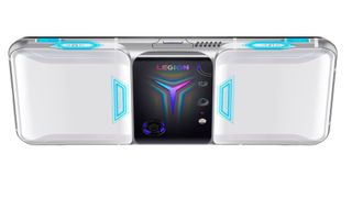Das Legion Phone Duel 2 von Lenovo soll mit seinem speziellen Kühlsystem, seinem zweigeteilten Akku und den acht virtuellen Tasten vor allem Gamer ansprechen. (Lenovo)