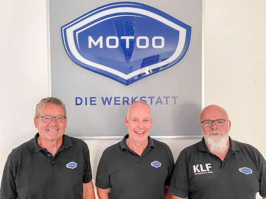 Frank Zeimet, Jan Knoll und Andreas Konrath bilden das Vorstandstrio der neu gegründeten Genossenschaft (v. l.). (Bild:  Motoo)