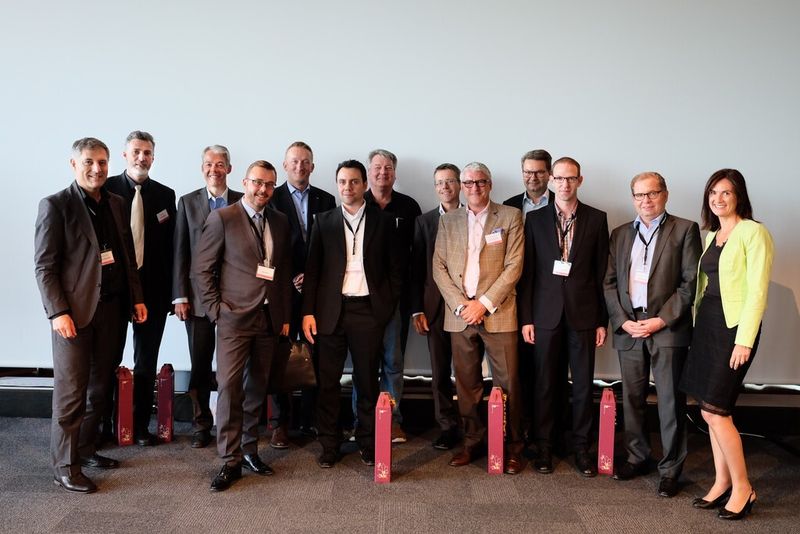 Hinter einem großen Event steht auch ein großes Team: Die Organisatoren des ersten Swiss Medtech Days. (Sherwin Asadi)