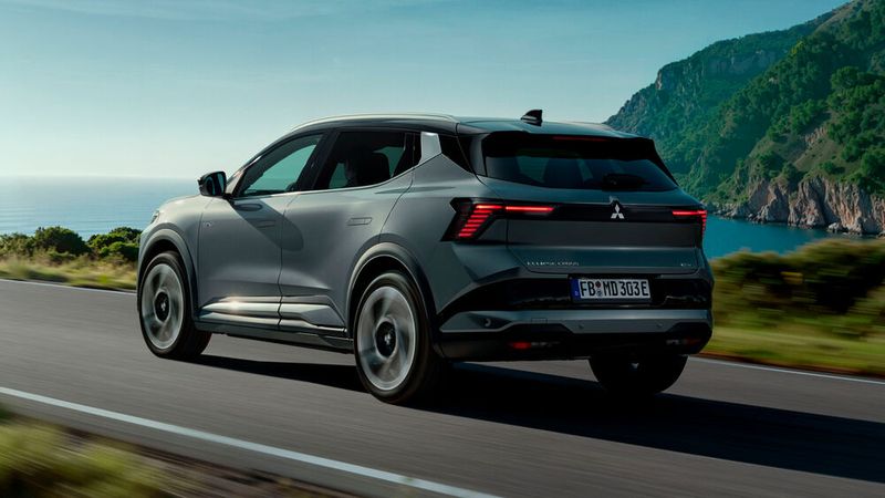 Der Antrieb erfolgt rein elektrisch. (Bild: Mitsubishi)