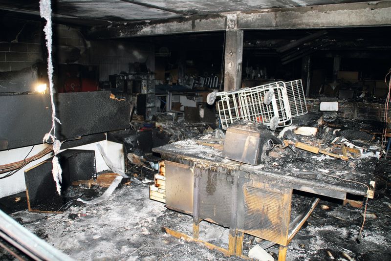 An einem Samstag im August brach das Feuer bei Wortmann aus. (Bild: Wortmann)