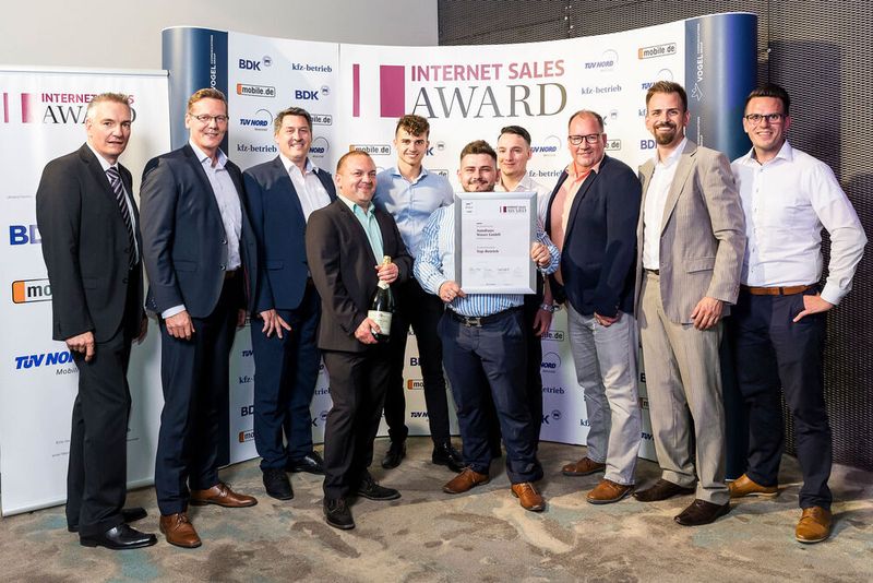 Einer der ausgezeichneten Top-Betriebe ohne feste Platzierung war das Autohaus Waser in Waldshut-Tiengen. Das Unternehmen punktete mit seiner Online-Ankaufmarke. (Stefan Bausewein)