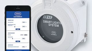 Als Vorreiter für digital vernetzte Beleuchtungslösungen im Ex-Bereich bietet R. Stahl zahlreiche Exlux-Leuchtenmodelle auch mit Dali-Schnittstelle an. (R. Stahl)