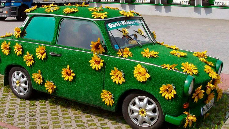 Kreativität beim Automobil war nicht nur zu DDR-Zeiten angesagt. Und so kommt auch heute so mancher Trabi liebevoll präpariert daher. (Bild: gemeinfrei)