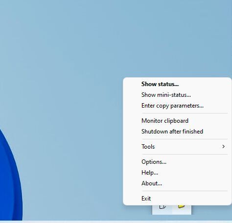 In den Einstellungen von Copy Handler lassen sich allgemeine Einstellungen definieren, die für alle durchgeführten Aktionen gelten. (Joos/Copy Handler (Screenshot))