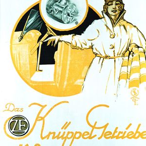 Werbung für das Knüppelgetriebe: Eine Anzeige aus dem Jahr 1920