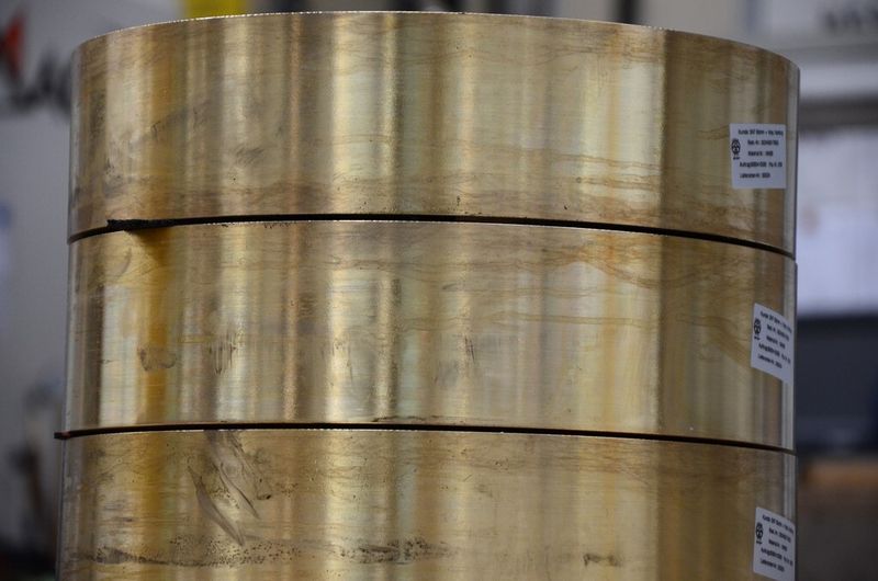 In der Fertigung von SKF Blohm + Voss Industries in Hamburg. (Bild: Michel)