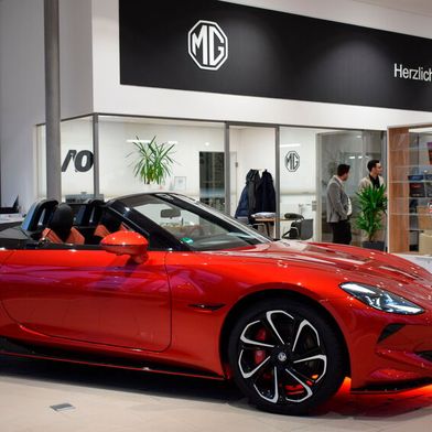 Der MG Cyberster ist künftig beim Autohaus Ostmann im Portfolio. (Bild: Autohaus Ostmann)
