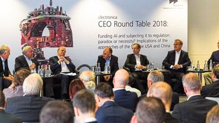 Ein Highlight jeder Electronica ist der CEO Roundtable. In diesem Jahr findet das Leitgespräch führender Unternehmensgrößen digital und live im Rahmen der Electronica virtual statt. (Messe München)