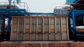 Tata Steel nutzt in einem Projekt bereits thermische Energiespeicher, um Abwärme aus der Sinterkühlung zwischenzuspeichern. Das spart 120 GWh Gas pro Jahr. (Bild: Kraftblock)