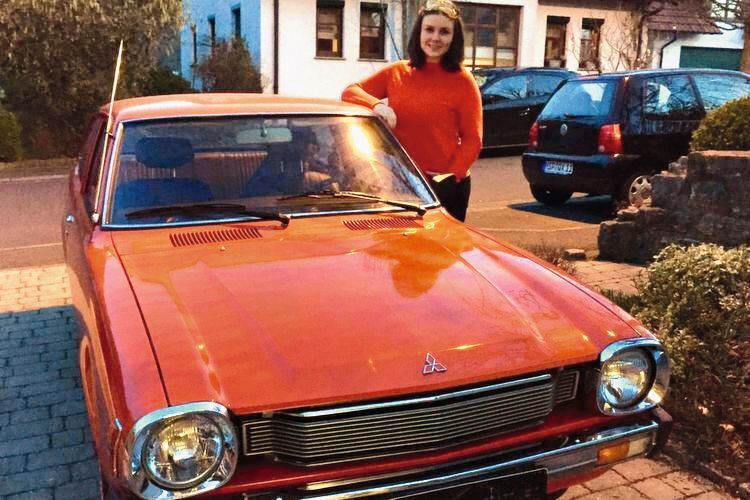 Auch Franziska Kühl wäre gerne dabei gewesen, doch das Losglück war ihr und ihrem Mitsubishi Lancer A70 aus dem Jahr 1978 nicht hold. (privat)