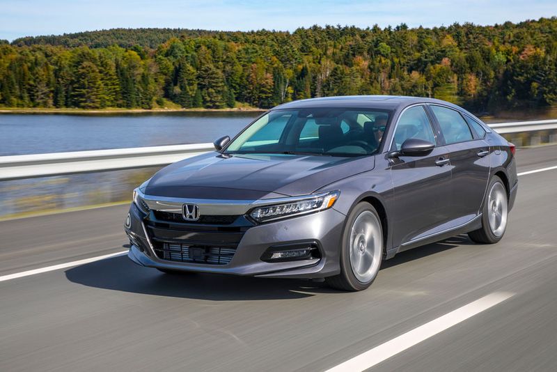Der Honda Accord schließt das Jahr mit 529.774 verkauften Einheiten auf Rang 18 ab. In Europa ist der Japaner schon seit 2015 nicht mehr zu haben (minus 2,6 %). (© American Honda Motor Co., Inc)