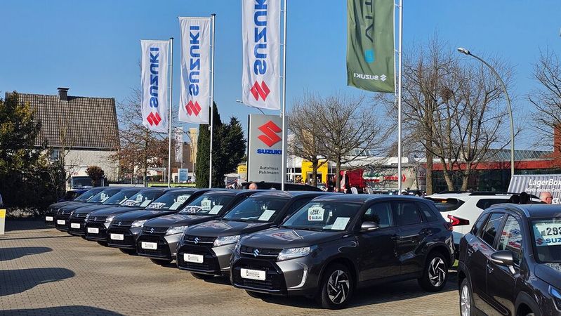 Der Standort Beckum des Autohauses Pohlmann.(Bild:  Autohaus Pohlmann)