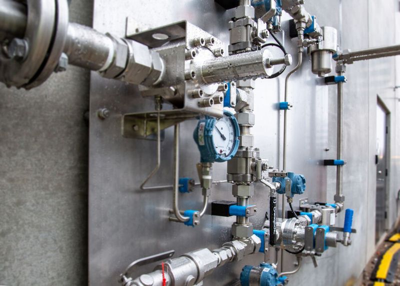 Wenn Sammelsysteme aufgrund hoher Temperaturen und Feuchtigkeit korrodieren, kann es zu einer unbeabsichtigten Verunreinigung im Endprodukt kommen. Dies verlangsamt möglicherweise den Produktionsprozess oder kann bei einem nötigen Austausch der Einrichtungen zu Ausfallzeiten führen. (Bild: Swagelok)