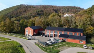 Blick auf das Firmengebäude von Andocksysteme G. Untch in Badenweiler. (Bild: Andocksysteme G. Untch)