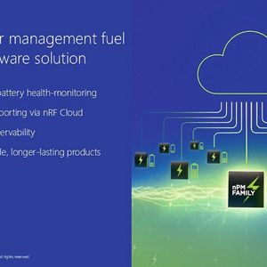 Präzises und adaptives Batteriemanagement: Die neue „Fuel Gauge“-Softwarelösung ermöglicht Fleet-Observability direkt über die nRF Cloud.(Bild:  Nordic Semiconductor)