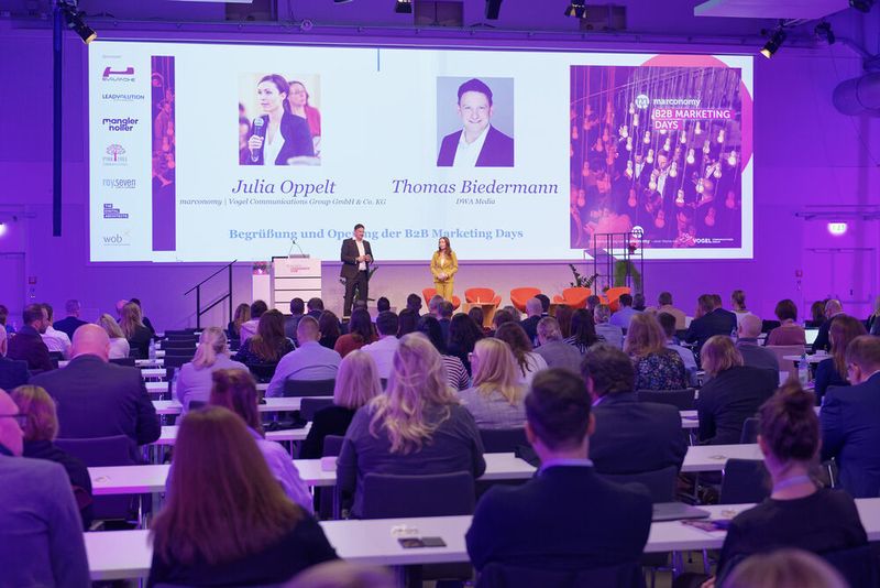 Impressionen der Marconomy B2B Marketing Days 2019 (Marconomy/Andreas Burkhardt)