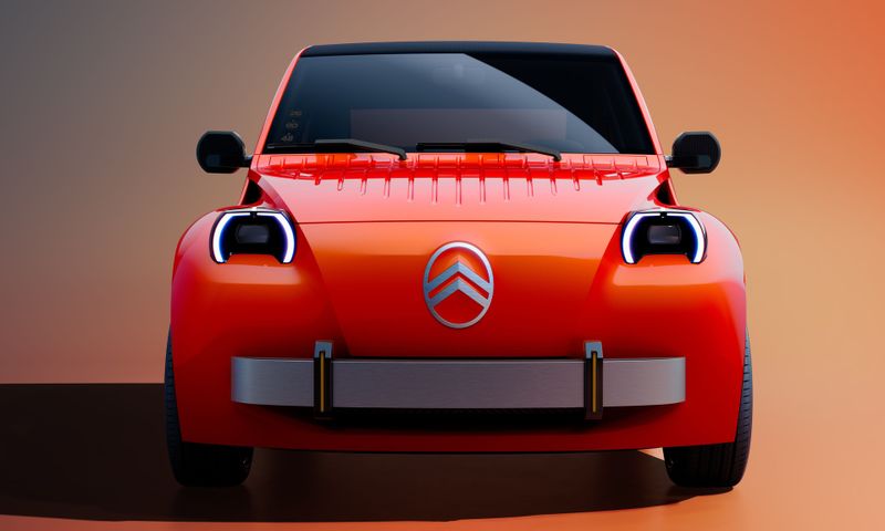 The front features the heavily arched hood and round headlights familiar from the previous model. (Source: Citroën)