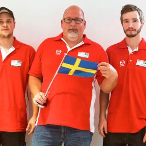 2. Platz: Team Schweden mit Jimmy Olander, Mats Götesson, Henrik Hörnell(Foto:  Mazda)