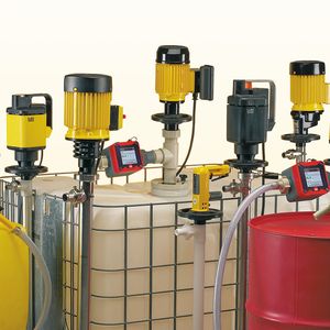 Die Fass- und Behälterpumpen von Lutz für dünnflüssige und viskose Flüssigkeiten genießen weltweite Reputation.