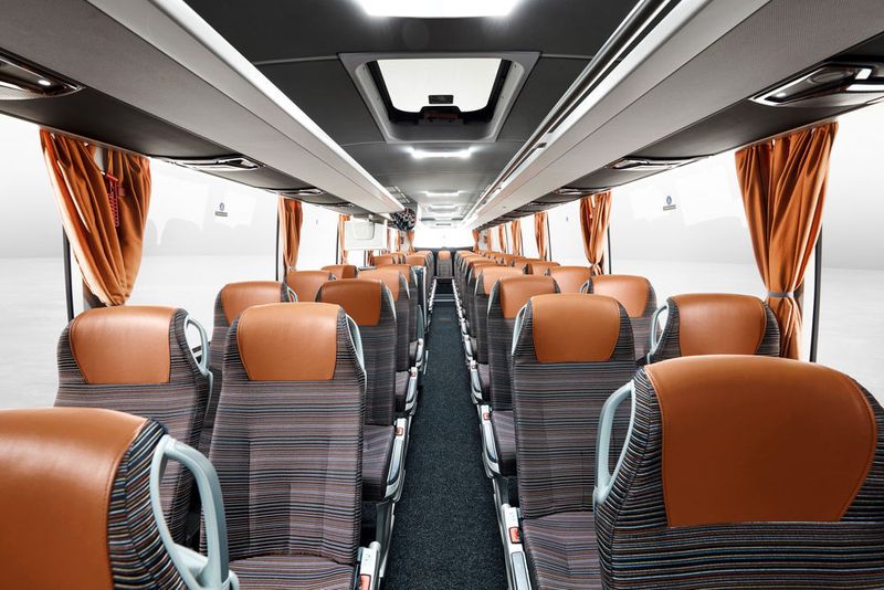 Der Innenraum des Tourismo kann in verschiedenen Konfigurationen bestellt werden. (Daimler)