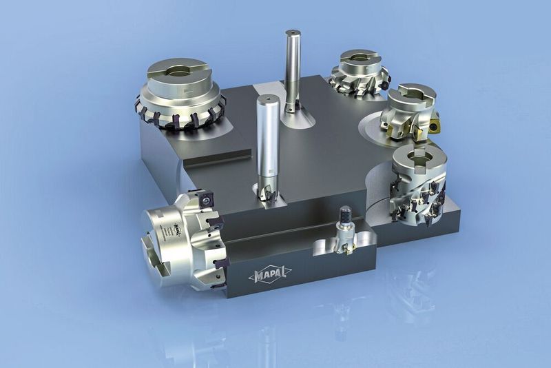 Produktiv und wirtschaftlich: Im umfassenden Programm finden Fertigungsbetriebe die jeweils optimal passenden Standard-Fräswerkzeuge.  (Mapal)