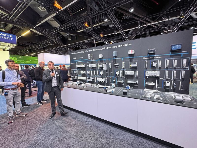 SPS 2025: Festo digitalisiert die Steuerung (Bild: Manuel Christa)