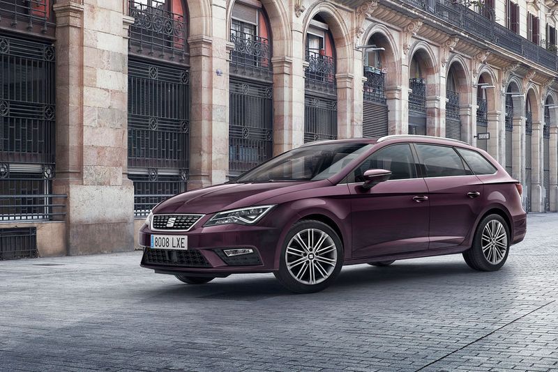 ... und die Kombi-Variante Leon ST. (Seat)