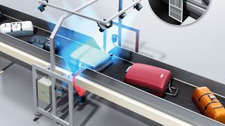 Effizienz in der Gepäckabfertigung mit dem Track-and-Trace-System Lector 654. (Bild: Sick)