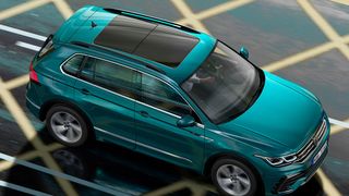 Volkswagen liftet den Tiguan. (Bild: Volkswagen)