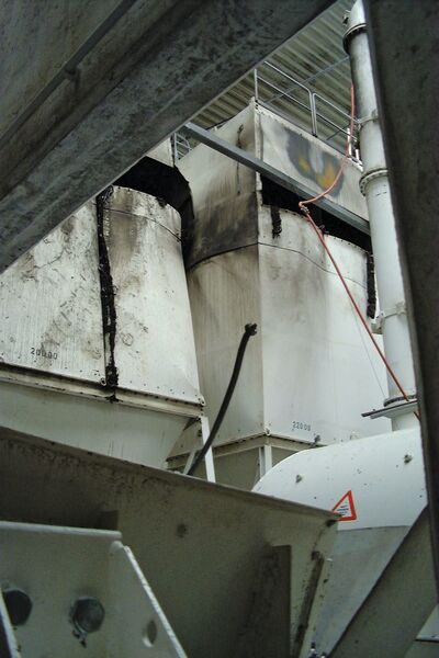 Fig. 3: Operators are lucky if dust explosions cause only damage to equipment. (Picture: Keller Lufttechnik)