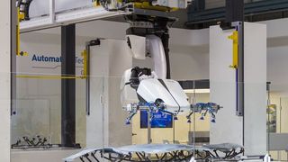 Der Einsatz des DES im Crossbar-Roboter von Schuler ermöglicht Energieeinsparungen und eine höhere Hubzahl. (Bild: Koch/Thomas Herold)