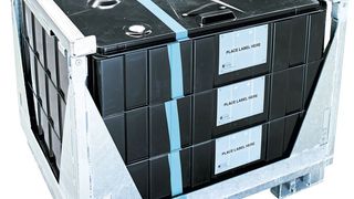 Dieses Ladungsträgersystem dient dem vollautomatischen Handling von Zylinderköpfen. (Söhner)