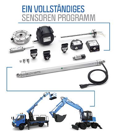 Gefran präsentiert auf der Bauma 2022 Hochleistungssensoren für die Mobilhydraulik.  (Bild: Gefran)