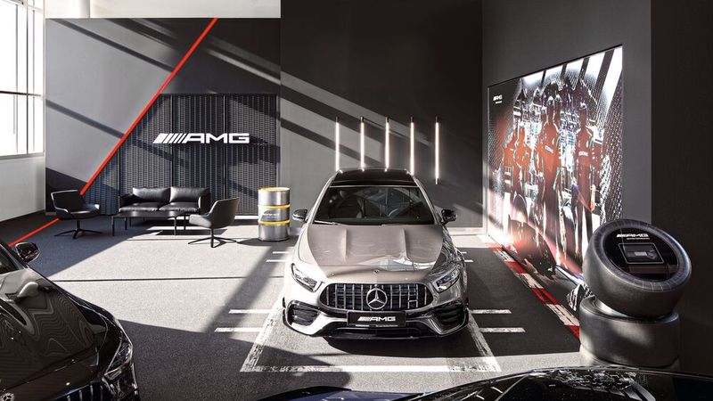 Auch die AMG-Aktivitäten wurden neu gestaltet. (Bild: Kunzmann)