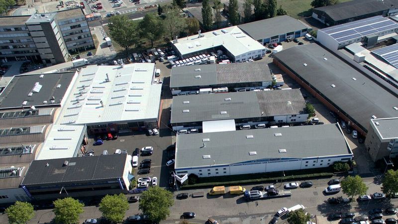 Das Firmengelände in der Schlitzer Straße in Frankfurt/Main heute. (Bild: Friedrichs)