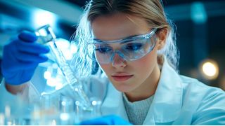 Die Zukunftsaussichten für Arbeitsplätze in der chemisch-pharmazeutischen Industrie in Deutschland bleiben unter den aktuellen industriepolitischen Rahmenbedingungen negativ. (Bild: frei lizenziert / KI-generiert)