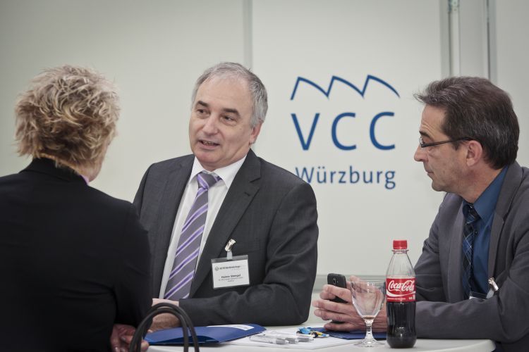 Heiner Stengel (RC Mid-market Solutions) war einer der Aussteller sowie Business-Partner der Autovertriebstage. (Foto: Bausewein)