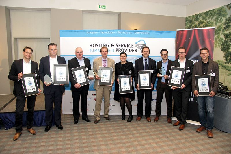 Die Nominierten des HOSTING & SERVICE PROVIDER Award 2015 (Bild: Vogel IT-Akademie)